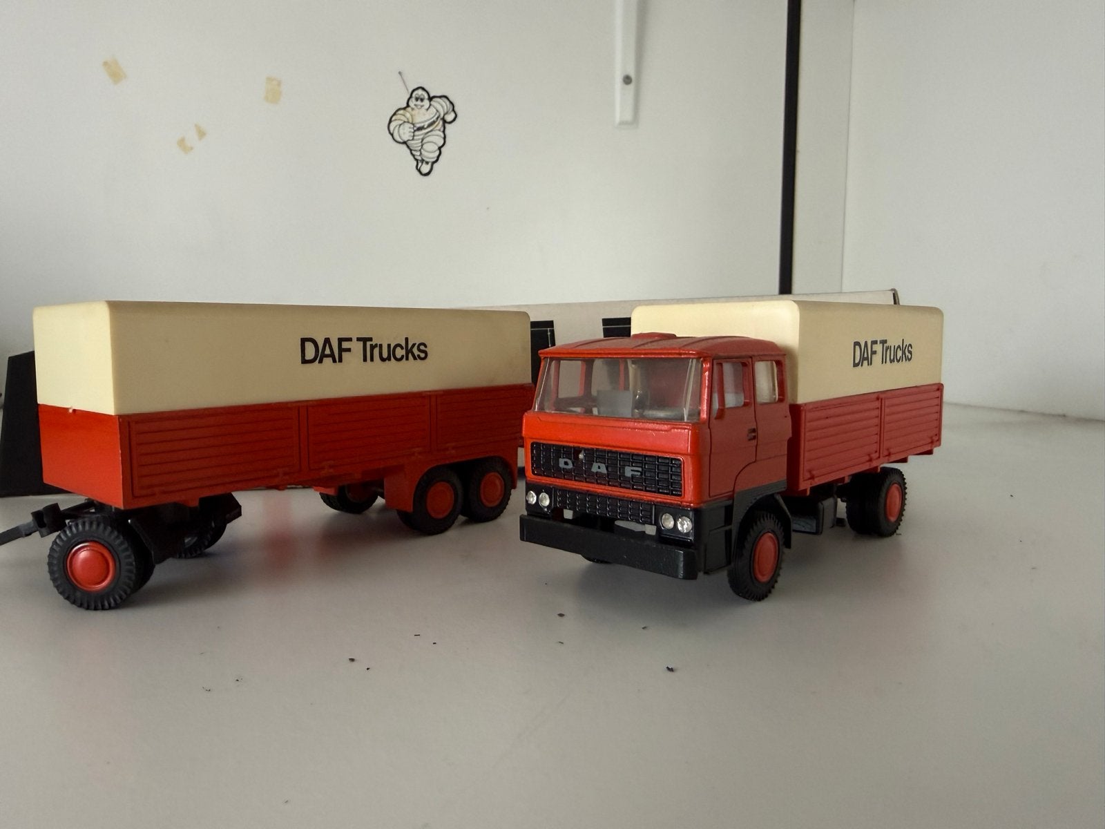 DAF Trucks modelvrachtwagen met aanhanger, Verzenden, Gebruikt, Overige merken