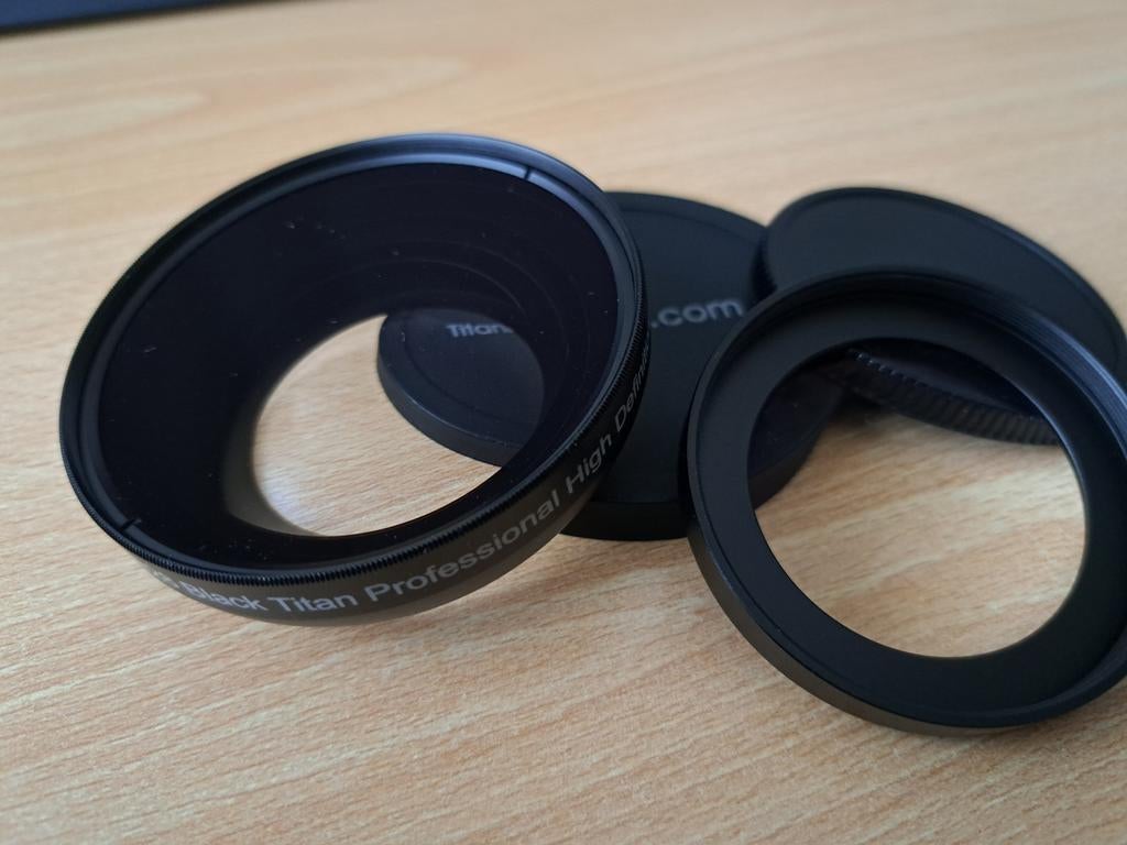 1x wide lens, 1x macro lens. 58mm nieuw, Ophalen of Verzenden, Nieuw, Groothoek Fisheye-lens, Zoom