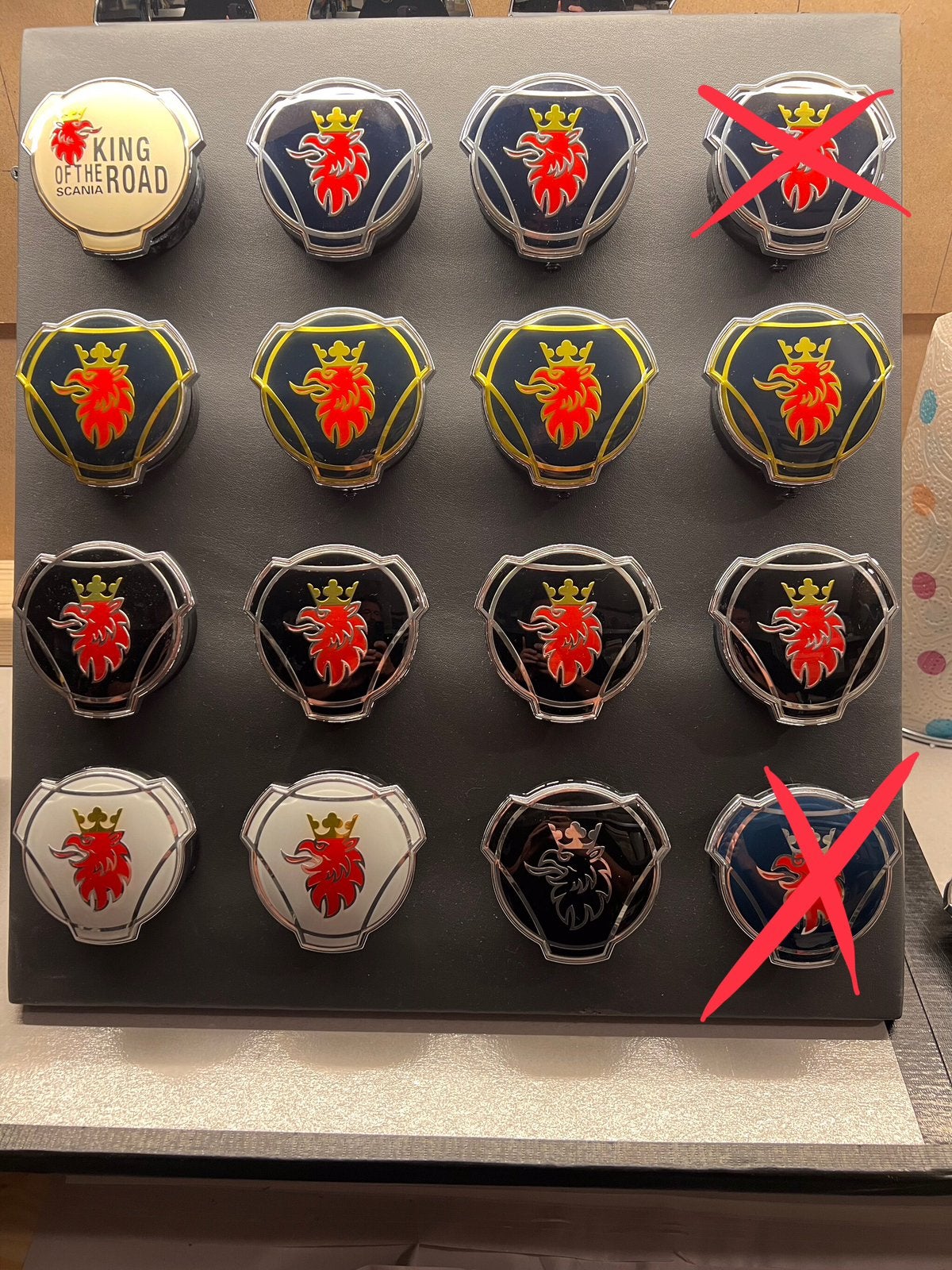 Aanbieding ruitensproeier doppen Scania Next Gen, Ophalen of Verzenden, Nieuw, Scania
