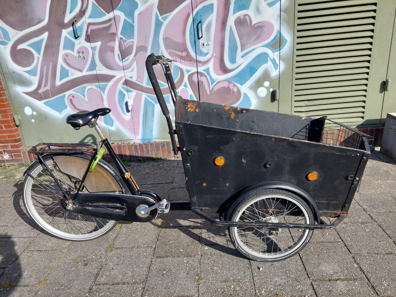 bakfiets Bobike niet-electrisch, Ophalen, Gebruikt
