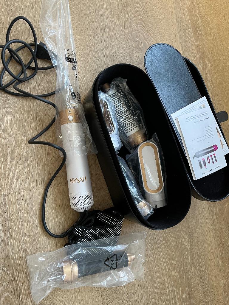 Airstyler Nysah incl opbergbox, Ophalen of Verzenden, Zo goed als nieuw