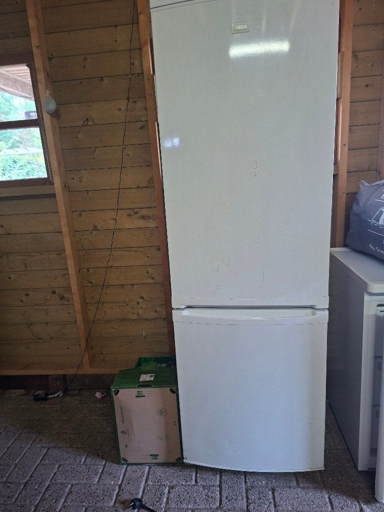 Zanussi Koel-vriescombinatie, Ophalen, Gebruikt, 200 liter of meer, 60 cm of meer