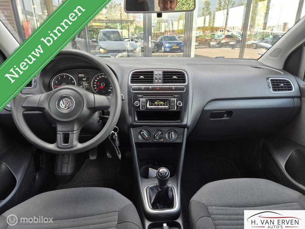 Volkswagen Polo 1.2 BlueMotion 80000KM NAP 2E EIGENAAR AIRCO, Voorwielaandrijving, Euro 5, 40 €/maand, 4 cilinders