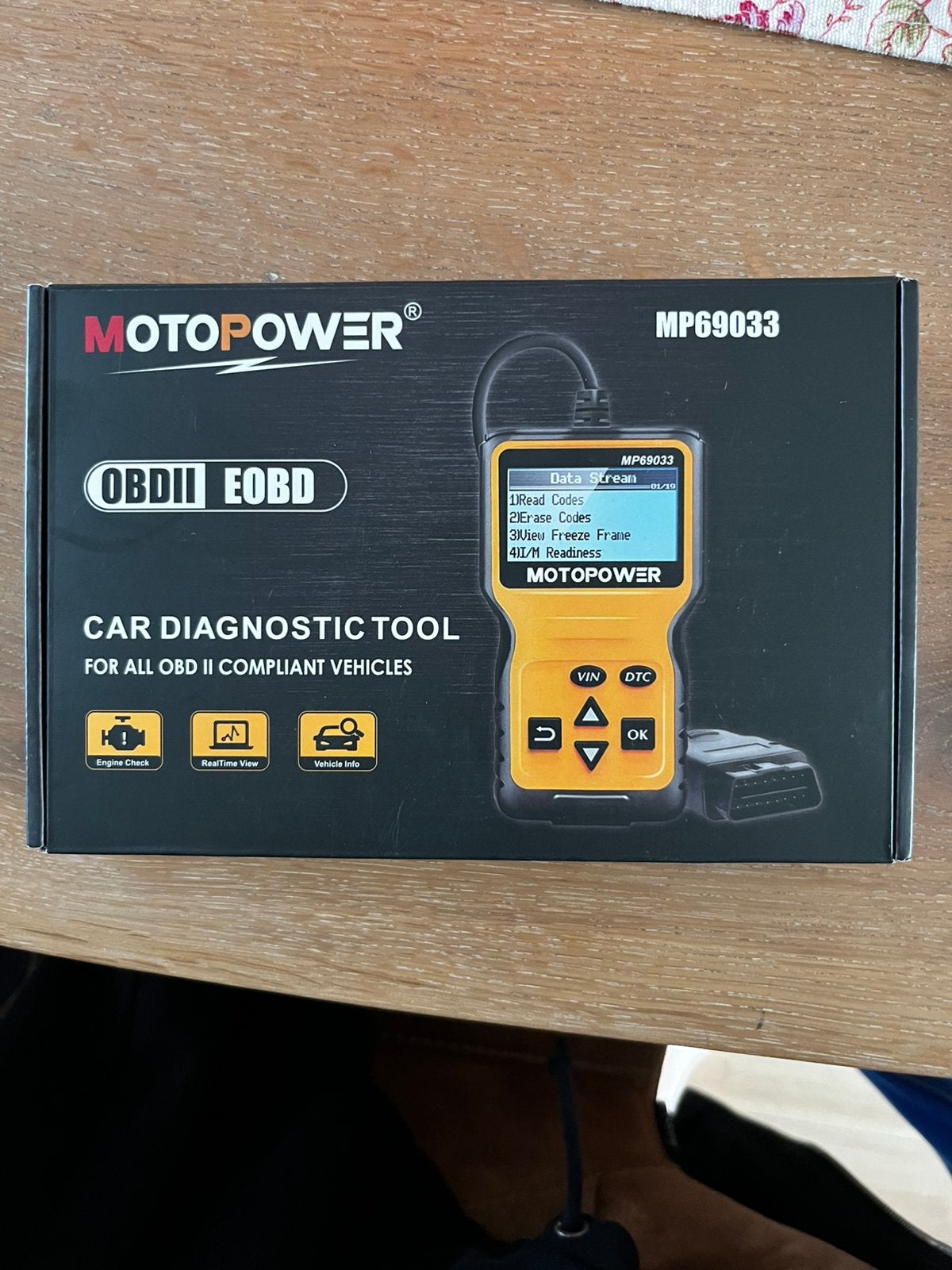 Motopower OBD2 scanner, Ophalen of Verzenden, Zo goed als nieuw