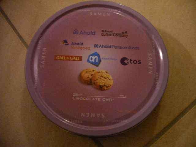 Ahold koekblik, Verzamelen, Ophalen of Verzenden, Gebruikt, Koek(jes)