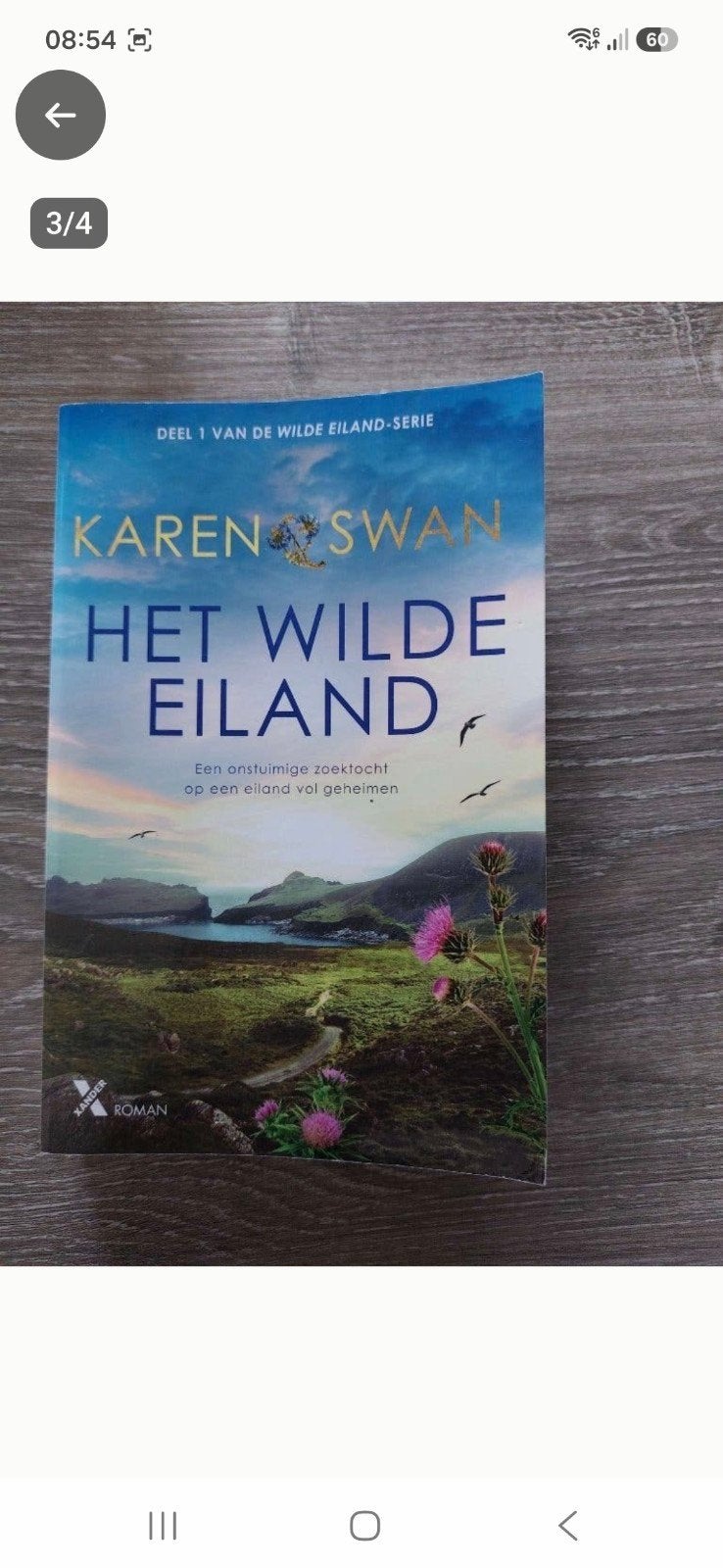 Het wilde eiland Karen Swan, Ophalen of Verzenden, Zo goed als nieuw