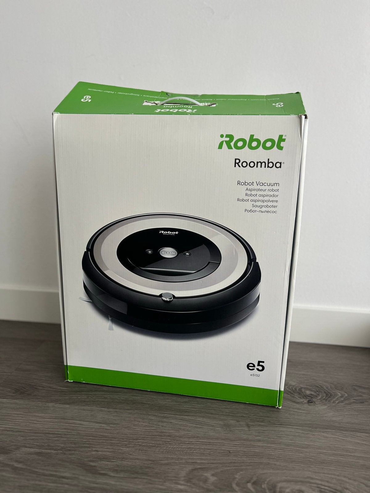 iRobot Roomba e5 Robotstofzuiger, Witgoed en Apparatuur, Ophalen, Inclusief accessoires, IRobot, Zo goed als nieuw