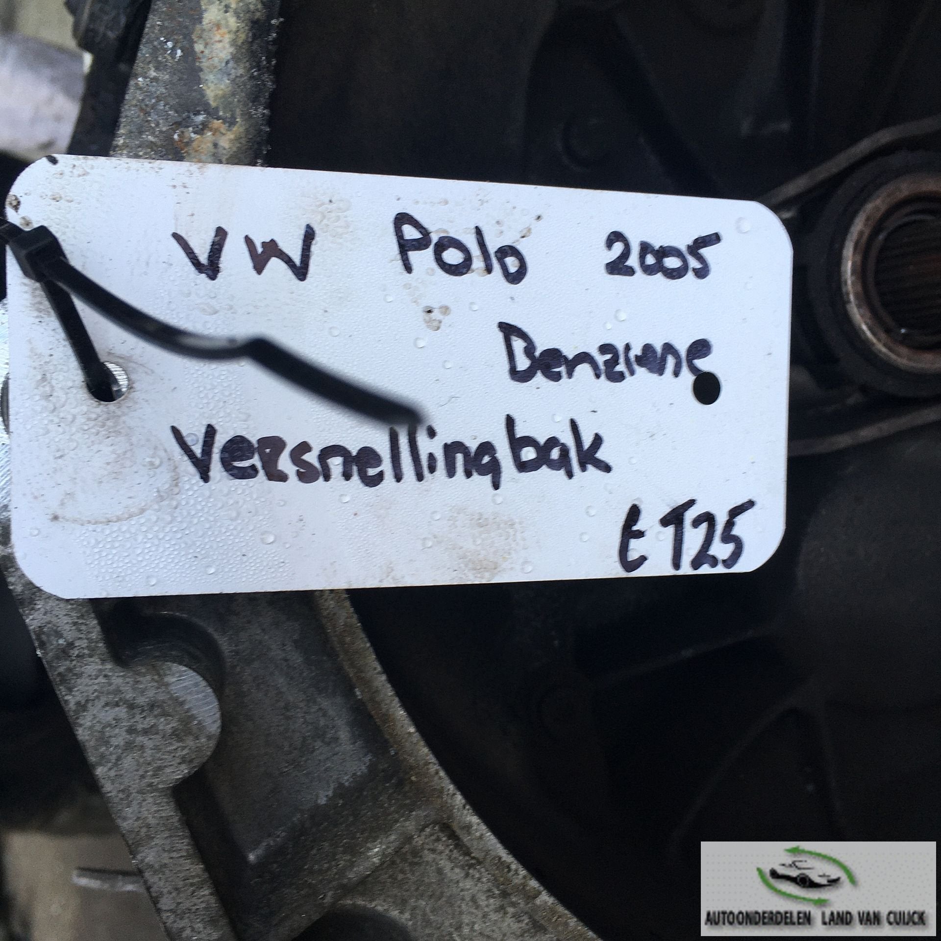 Vw Polo Benzine 2005 Versnellingsbak