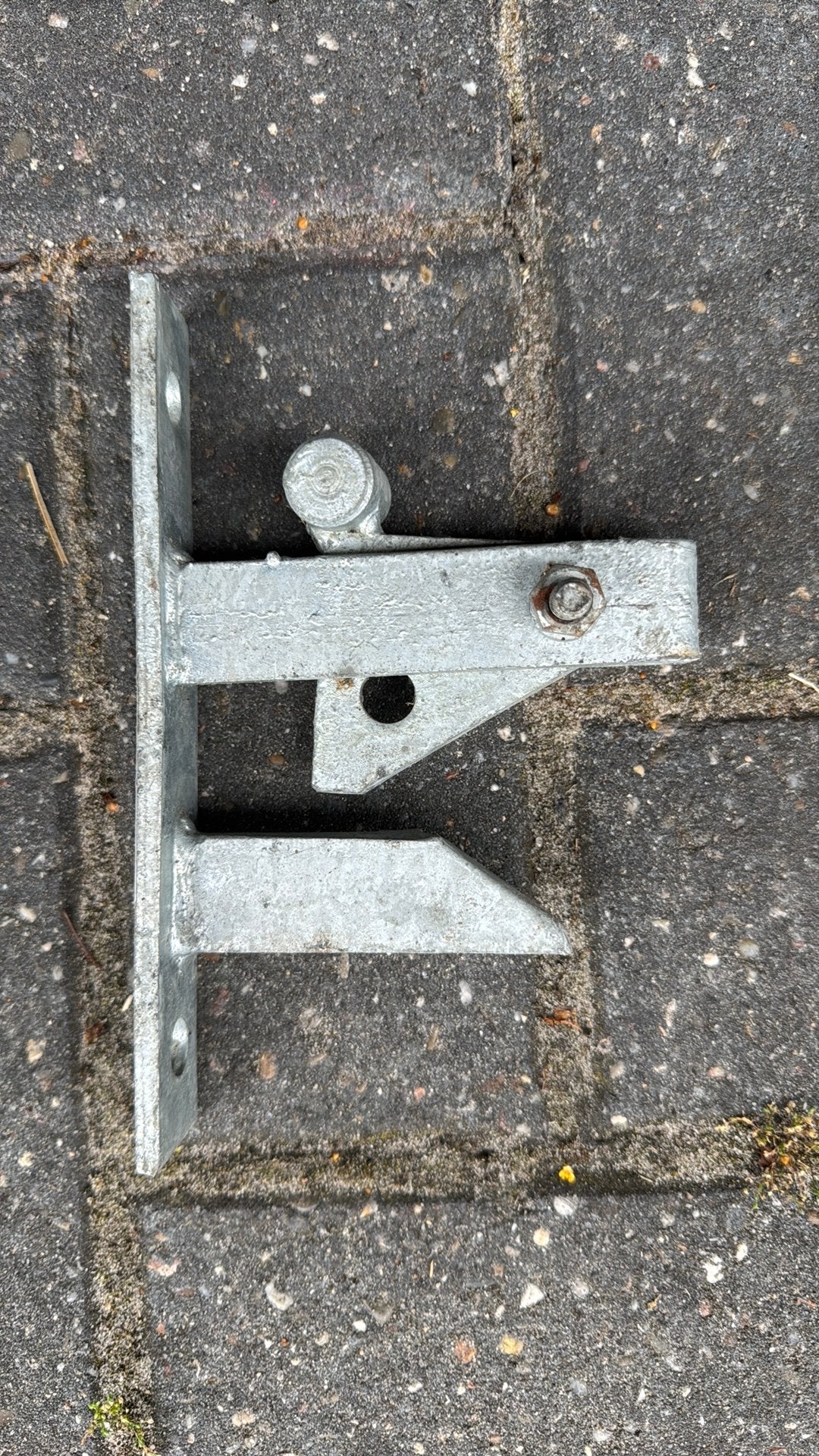 Slot hek zelfsluitend, Ophalen of Verzenden, Nieuw, Overige typen, Rvs