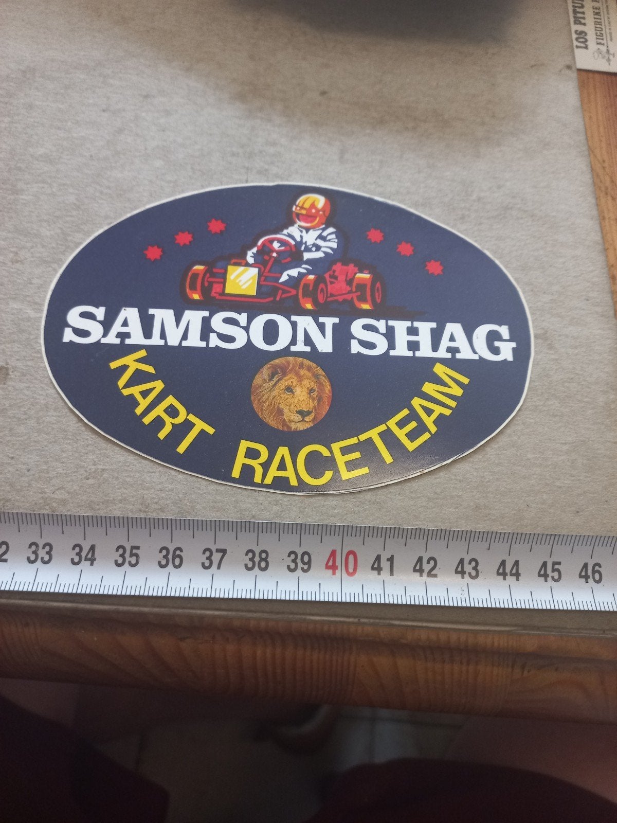 Samson shag kart raceteam, Ophalen of Verzenden, Zo goed als nieuw