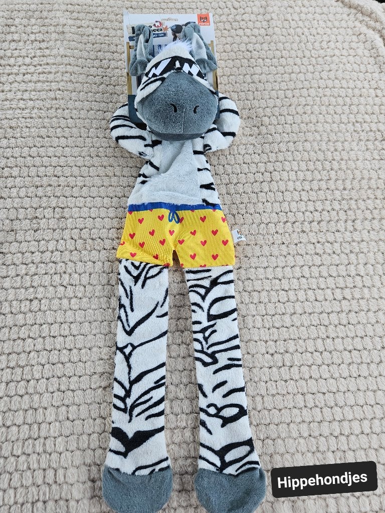Fofo safari flat zebra of tijger, Dieren en Toebehoren, Ophalen, Nieuw, Knuffels, Fofos