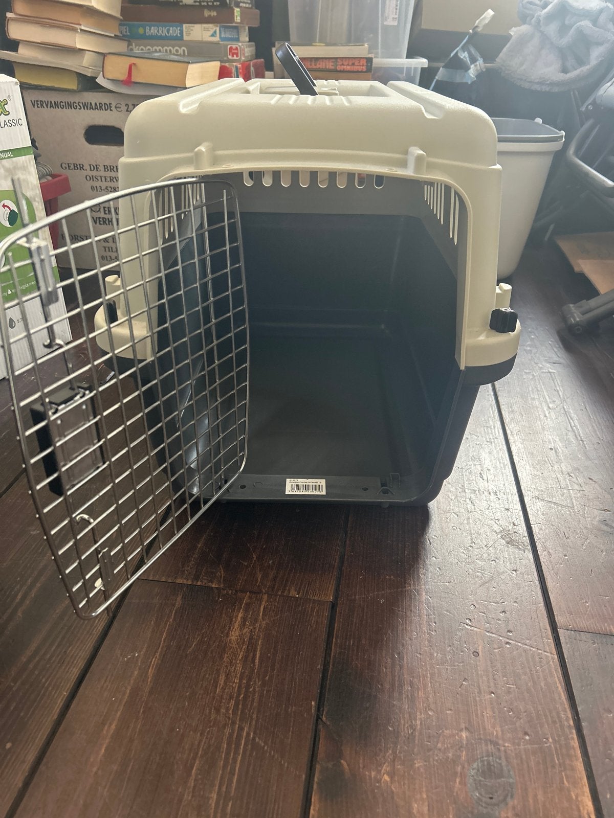 Transportbox hond S 614041 cm Nomad Donkergrijs, Dieren en Toebehoren, Ophalen, Nieuw