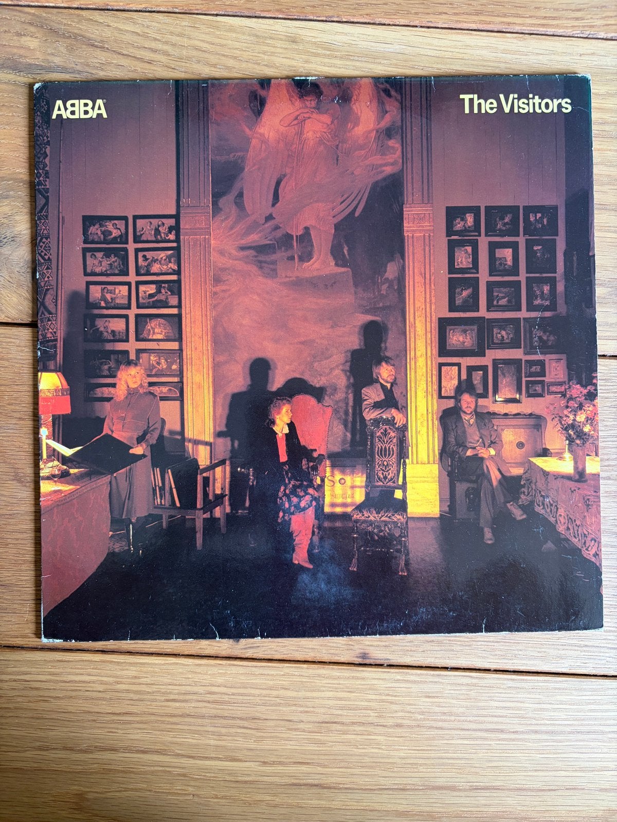 Lp Abba - The Visitors, LP, Gebruikt, Pop, Ophalen of Verzenden