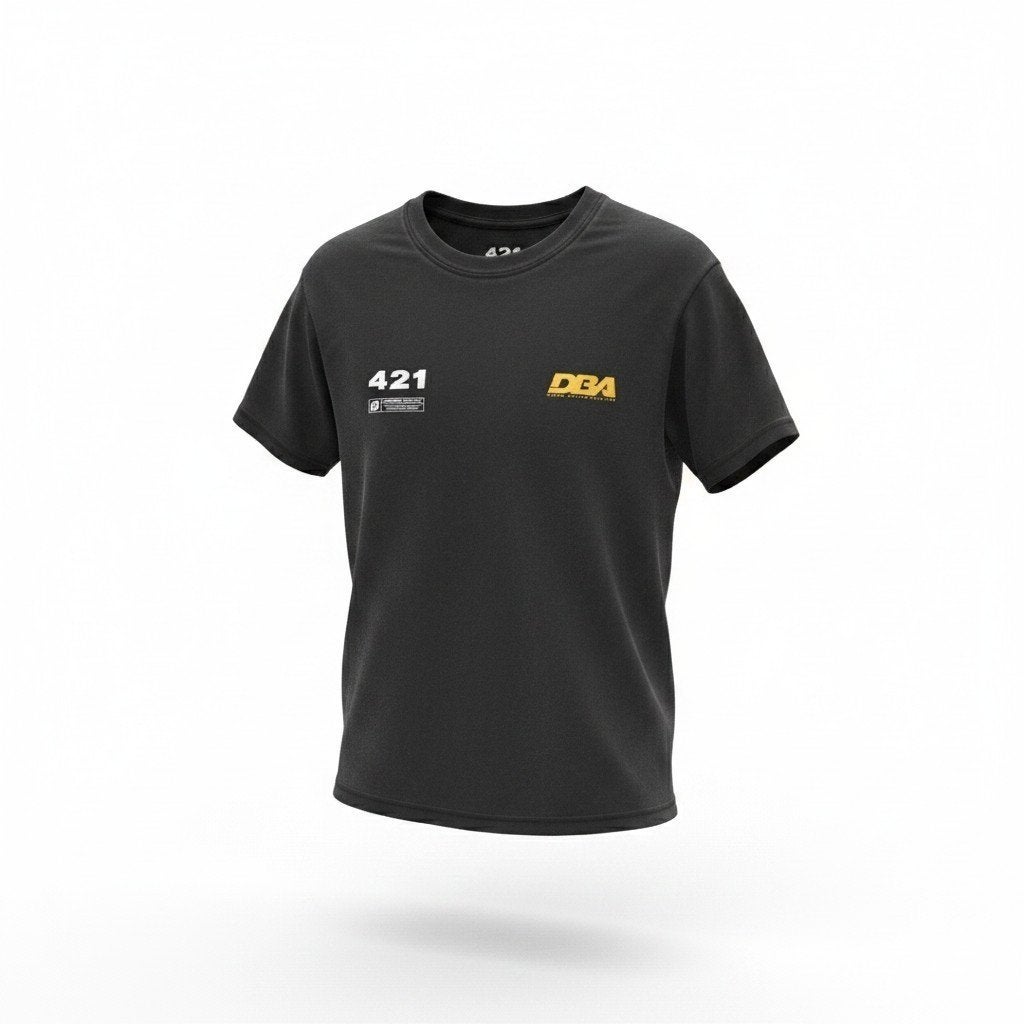 DBA Heren T-shirt zwart maat M, Maat 52/54 (L), Zwart, Zo goed als nieuw, DBA