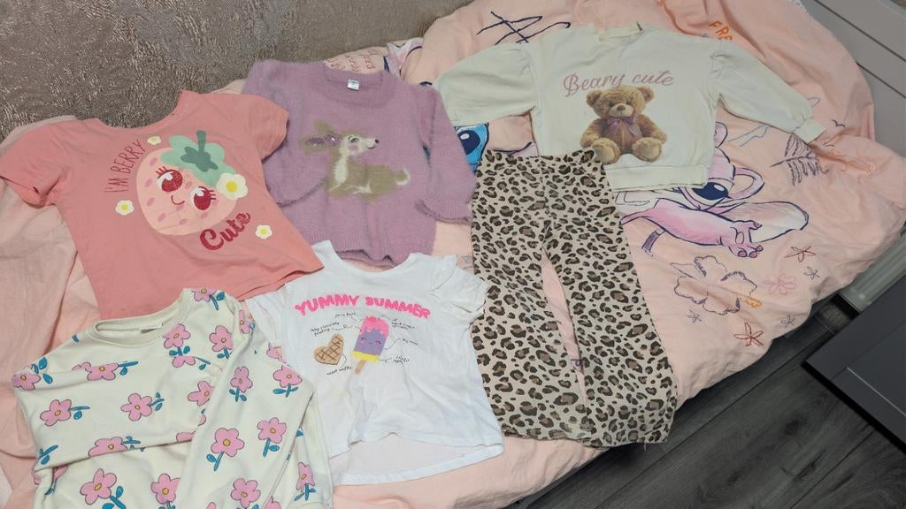 Kledingpakket Maat 110 - Diverse Meisjeskleding, Kinderen en Baby's, Kinderkleding | Kinder-kledingpakketten, Ophalen of Verzenden
