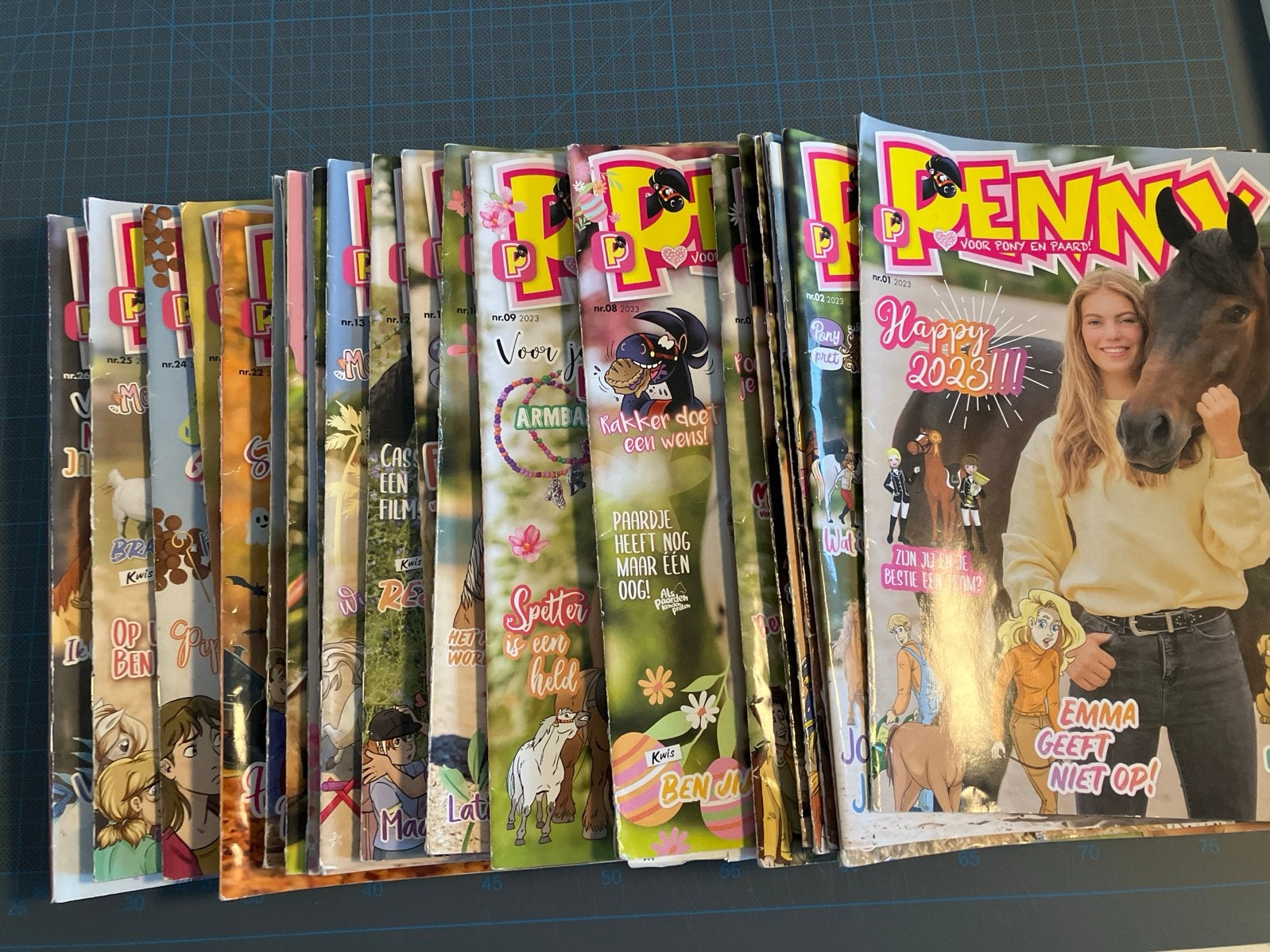 Grote collectie Penny tijdschriften -  jaargang 2023, Ophalen, Gelezen, Overige typen