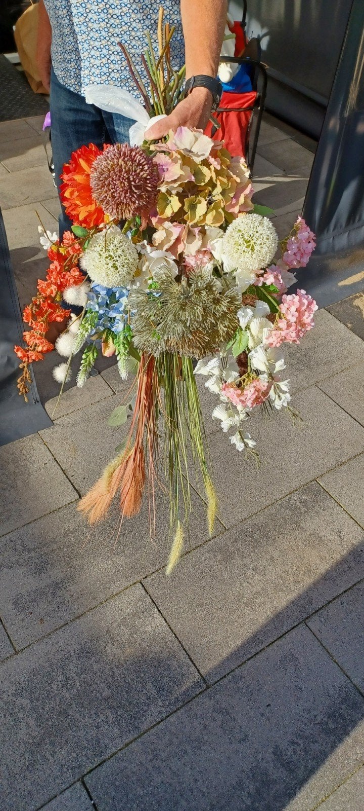 mooi zijde boeket, Huis en Inrichting, Ophalen