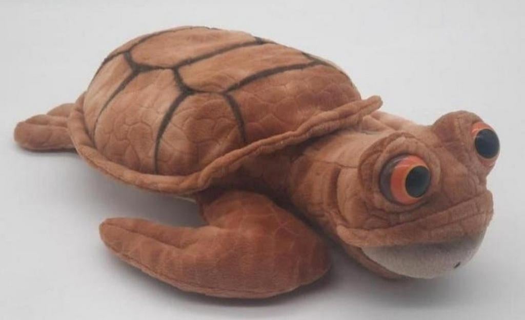 Efteling Schildpad knuffel uit de PandaDroom 2018 ca. 35cm, Verzamelen, Ophalen of Verzenden, Zo goed als nieuw, Beeldje of Poppetje