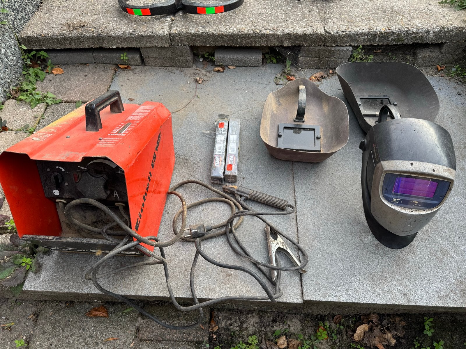 Einhell ES 140 lasapparaat met toebehoren, Ophalen, Gebruikt, Minder dan 150 ampère, Elektroden