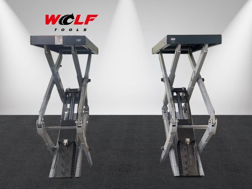 Wolf Tools WKS3550 inbouw schaarhefbrug, Auto diversen, Autogereedschap, Ophalen, Paderbornstraat 1, Info@wolftools.nl, Wolf Tools