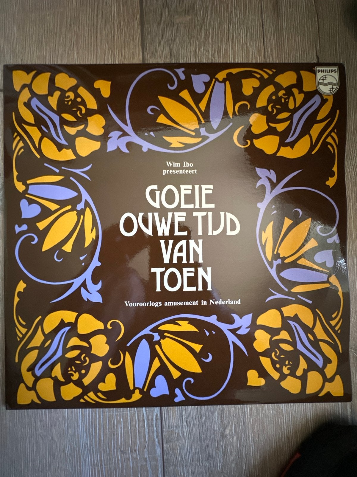Wim Ibo presenteert: Goeie Ouwe Tijd Van Toen LP, Ophalen of Verzenden, Voor 1960, Gebruikt, 12 inch
