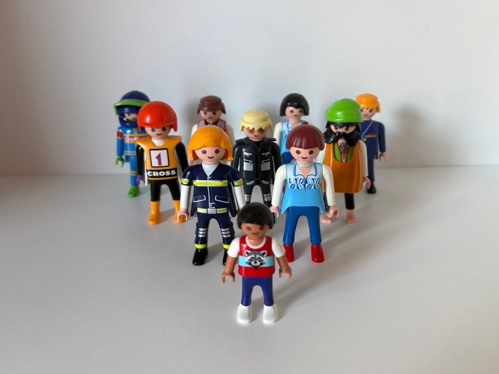 Playmobil leuk setje met 10 poppetjes, Kinderen en Baby's, Speelgoed | Playmobil, Gebruikt, Losse onderdelen, Ophalen of Verzenden