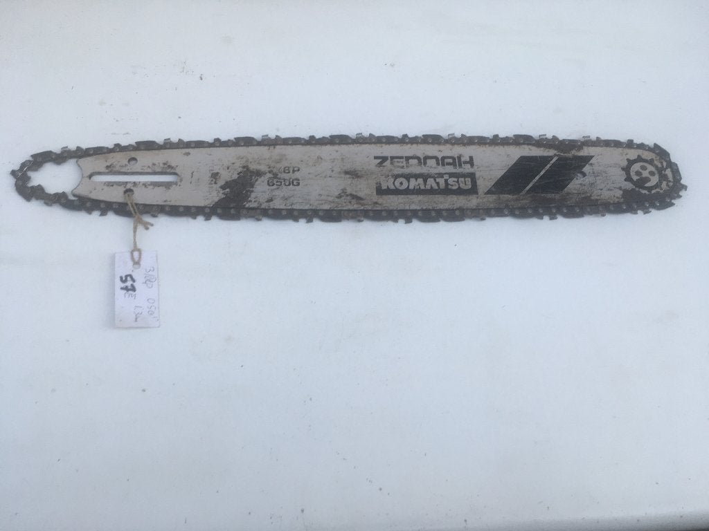 zaagblad 40cm met zaagketting voor dolmar makita husqvarna, Ophalen of Verzenden, Gebruikt, Komatsu zenoah