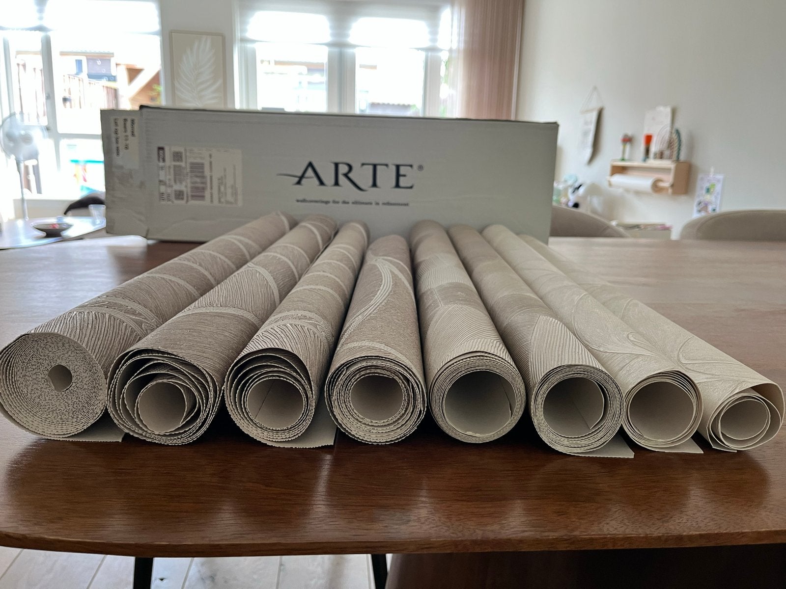 Arte Behang: Manila Spiral, Musa, Facet Focus (3 soorten), Huis en Inrichting, Ophalen, Structuur, Wandbekleding, Arte