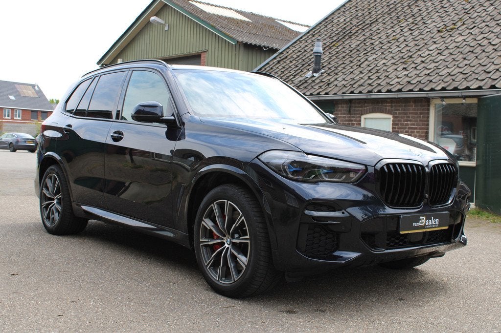 BMW X5 xDrive45e High Executive SOh 91,4% M-SPORT LASER AWS, Gebruikt, Zwart, Vierwielaandrijving, Hybride Elektrisch/Benzine