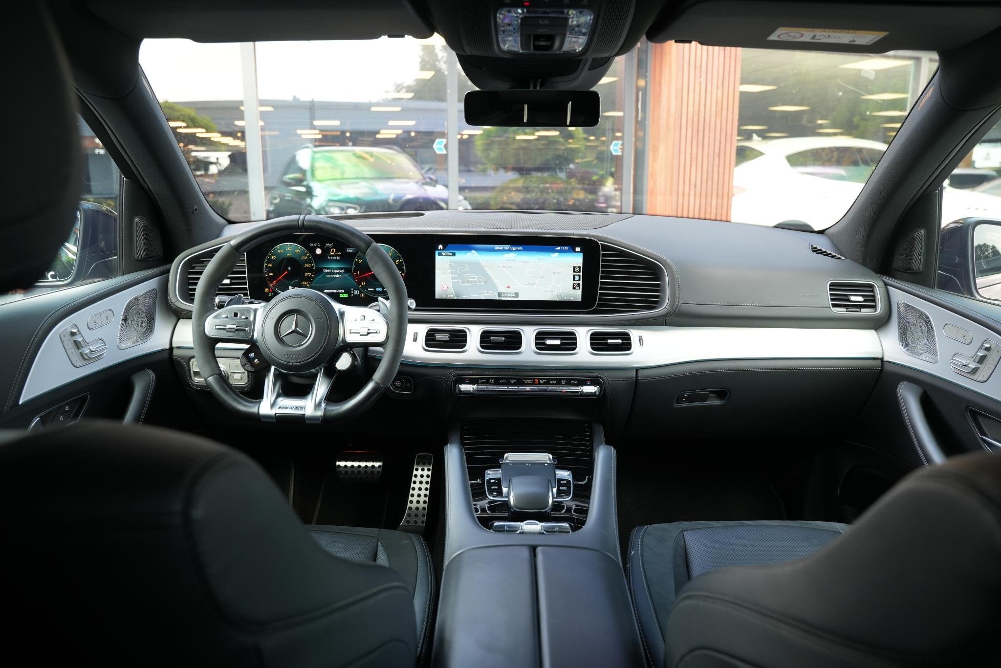 Mercedes-Benz GLE-klasse AMG 63 S 4MATIC+ Panoramadak Burmes, Auto's, Automaat, Gebruikt, Vierwielaandrijving, SUV of Terreinwagen