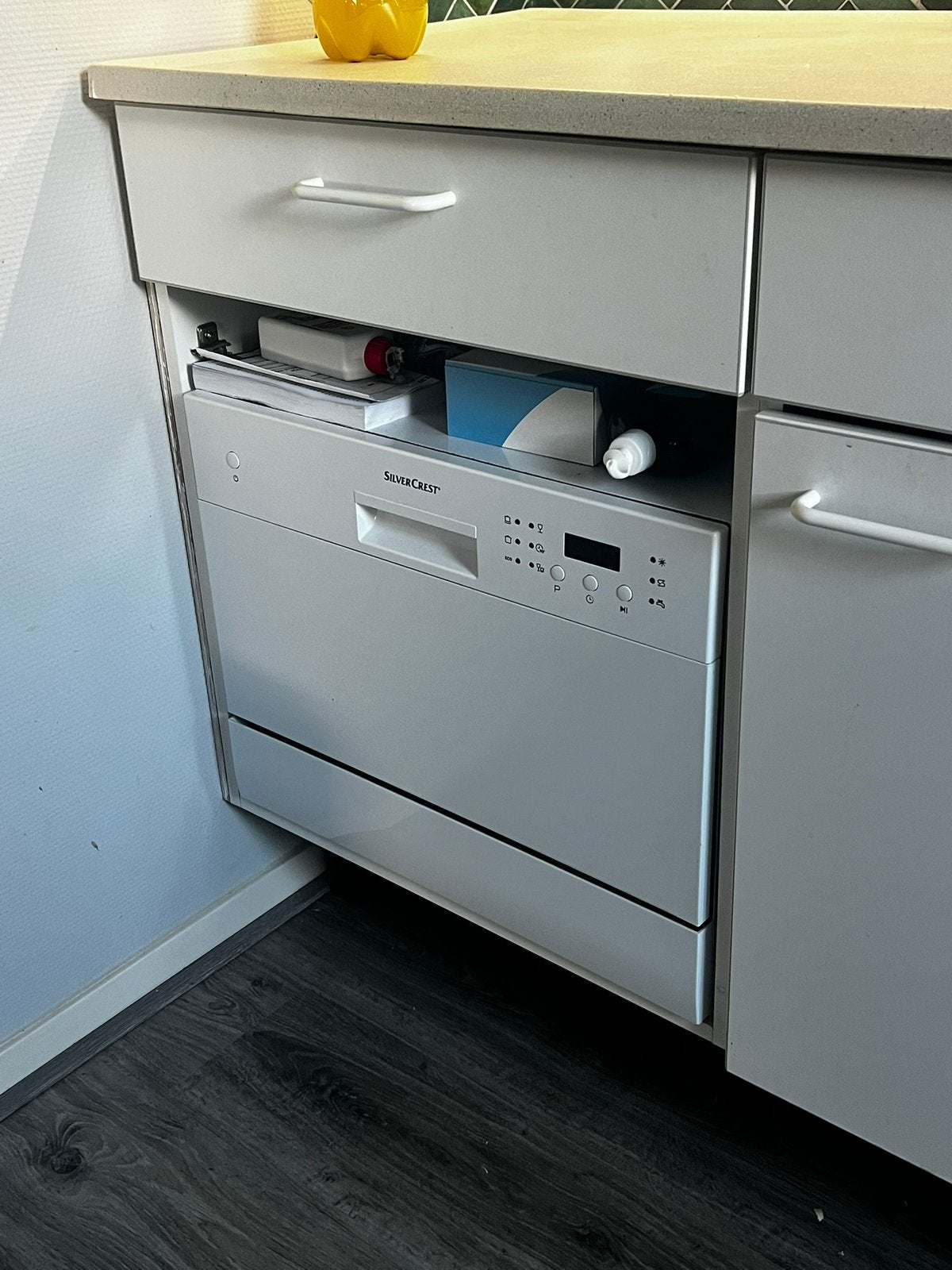 SilverCrest tafelvaatwasser – zo goed als nieuw, Ophalen, Zo goed als nieuw, Minder dan 85 cm