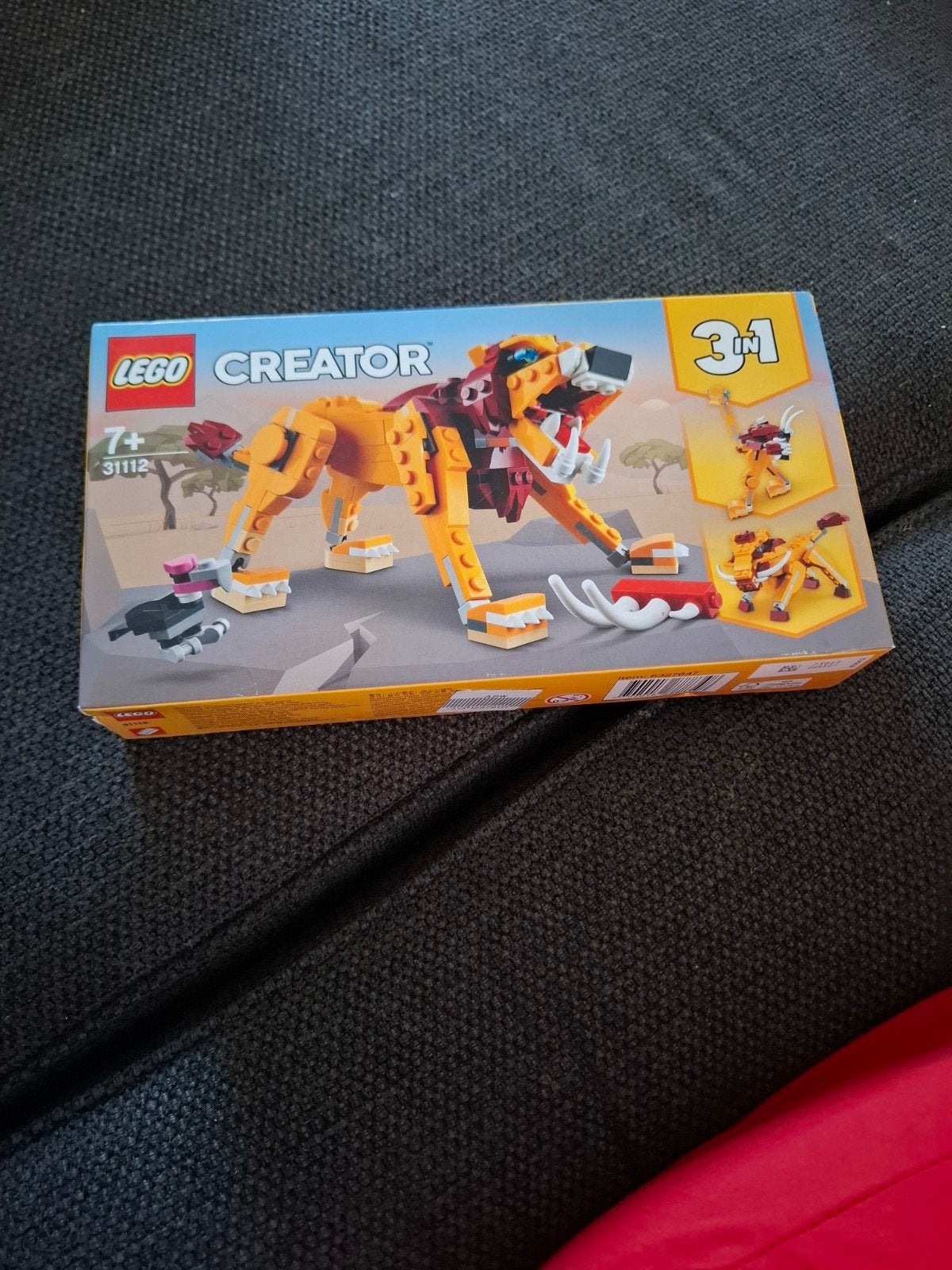 LEGO Creator 31112 Wilde Leeuw 3-in-1 set, Compleet, Lego, Nieuw, Ophalen of Verzenden