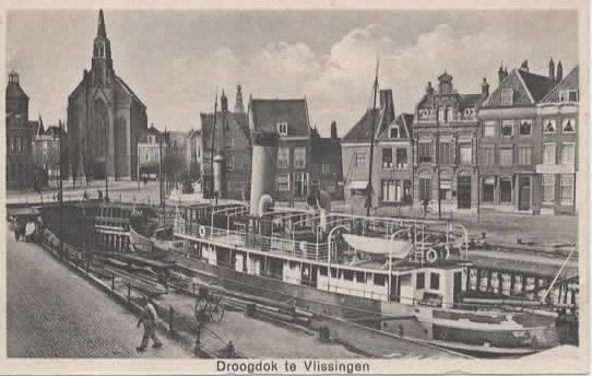 Vlissingen Droogdok, Verzenden, 1920 tot 1940, Ongelopen, Zeeland