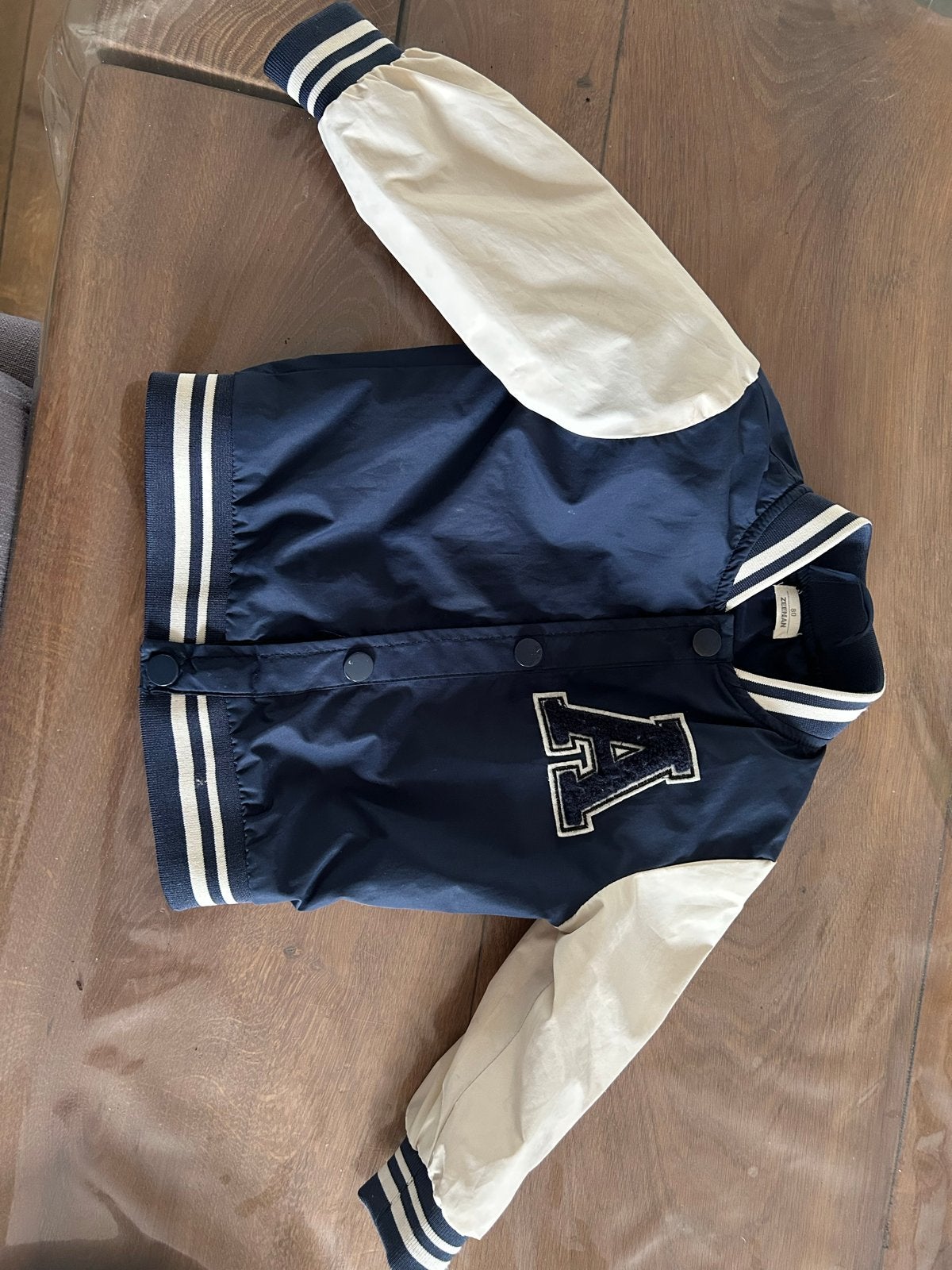 Zeeman Collegejack Maat 80, Ophalen of Verzenden, Zo goed als nieuw, Jongetje of Meisje