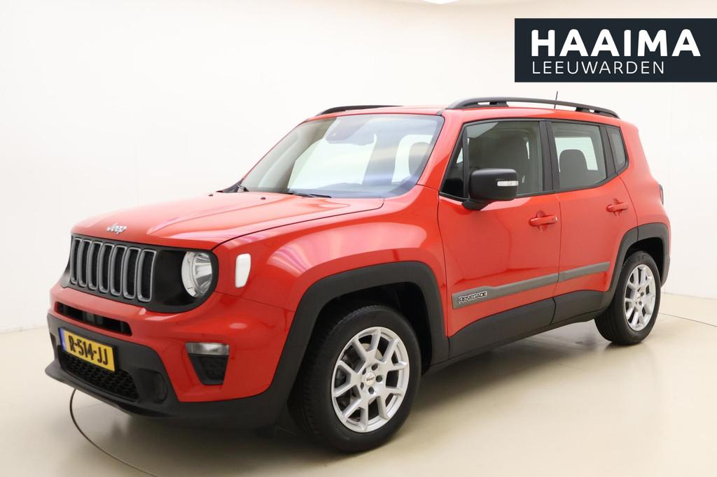 Jeep Renegade 1.5T e-Hybrid Longitude Automaat | Climate Con, Auto's, Stof, Gebruikt, 4 cilinders, 129 pk
