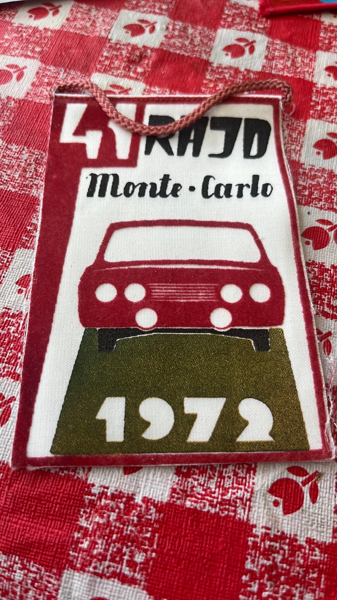 Monte Carlo vaantje 72, Ophalen of Verzenden, Zo goed als nieuw