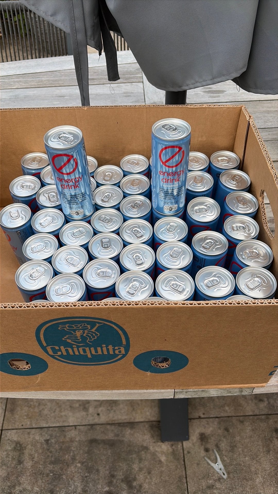 Energy drink 250 ml. 47 stuks, Ophalen of Verzenden