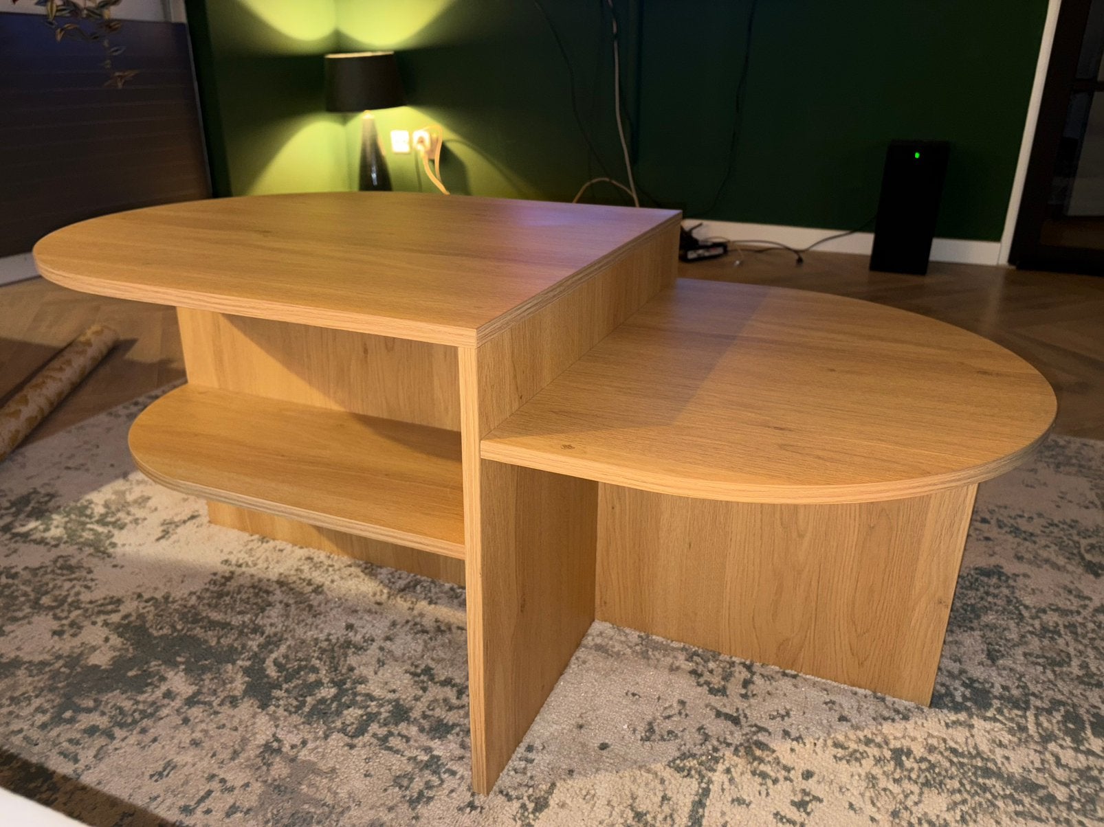 Salontafel JYSK, Ophalen, 100 tot 150 cm, 50 tot 100 cm, Zo goed als nieuw