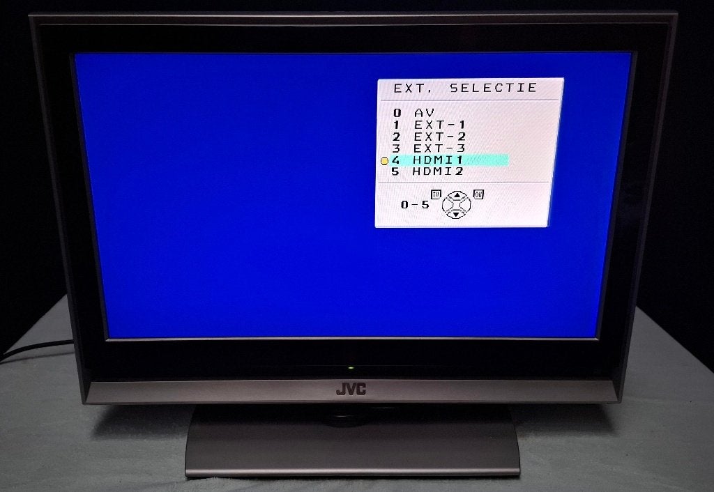 JVC LCD TV 26 inch, Gebruikt, 50 Hz, 60 tot 80 cm, Ophalen
