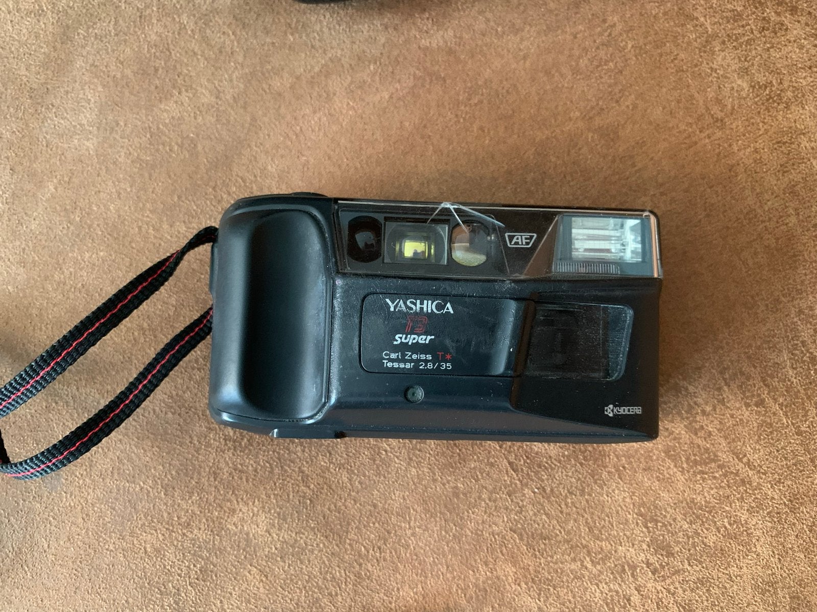 Yashica T3 Super met valschade, functioneert nog, Verzenden, Gebruikt, Compact, Overige Merken