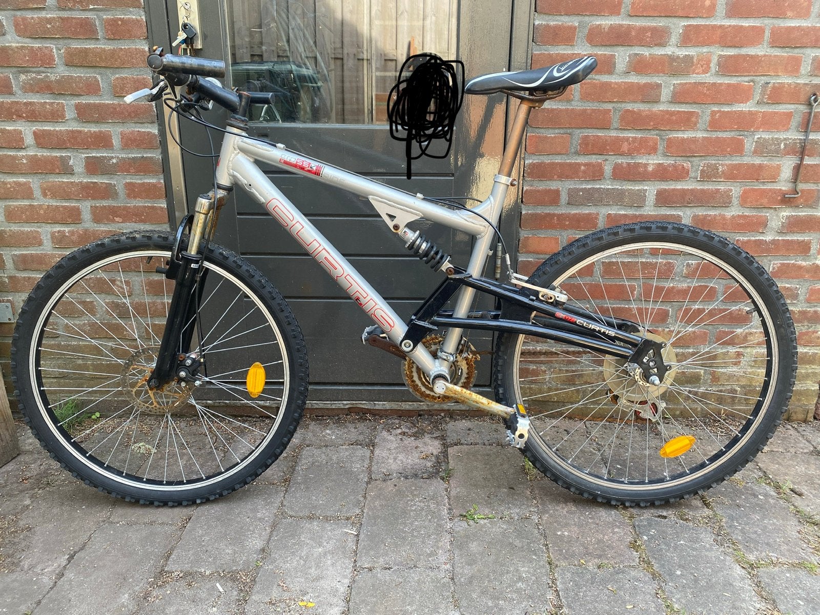 Curtis mountainbike gebruikt 26 inch wielen, Overige merken, Gebruikt, Fully, Ophalen of Verzenden