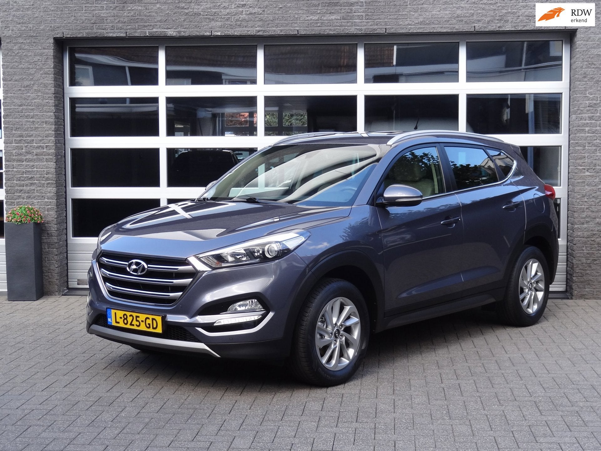Hyundai Tucson 1.6 GDi Comfort ,leder interieur, navigatie e, Auto's, Voorwielaandrijving, Dealer onderhouden, Gebruikt, 4 cilinders
