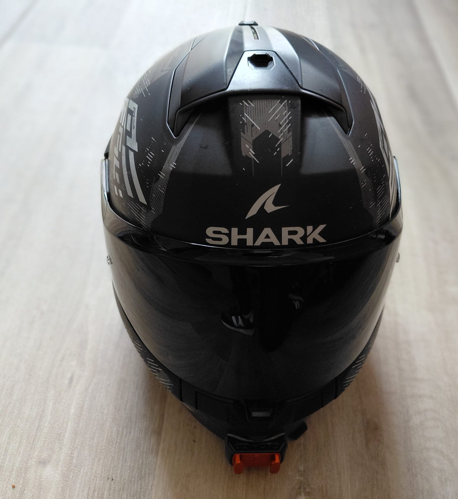 Shark Ridill 2 Motorhelm incl. chinmount., Ophalen of Verzenden, Tweedehands, Integraalhelm, Shark