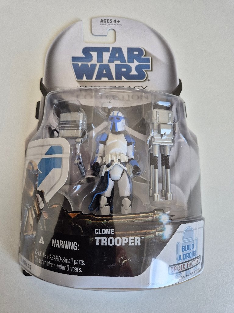 Star Wars TLC Blue BD16 Clone Trooper Heavy Gunner, Verzamelen, Star Wars, Ophalen of Verzenden, Nieuw, Actiefiguurtje