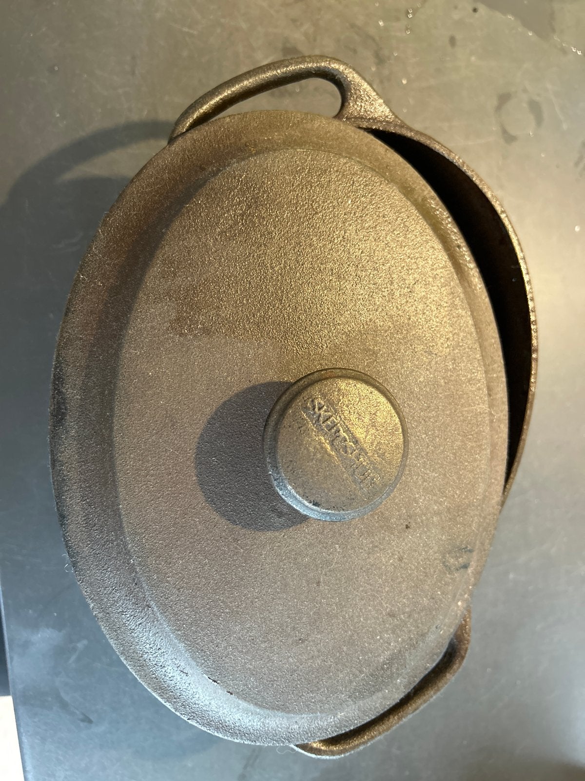 Skeppshult Gietijzeren Braadpan 2L met Deksel, Ophalen, Gebruikt, Met deksel, Overige merken