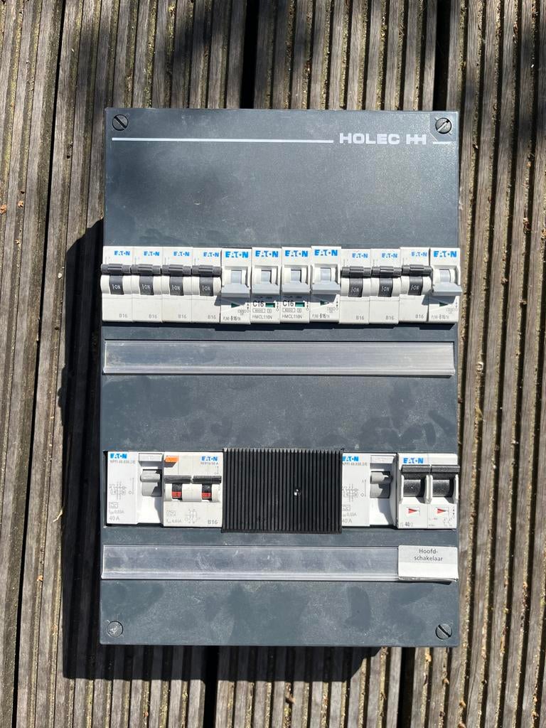 Eaton Holec Groepenkast met Hoofdschakelaar, Ophalen, Gebruikt, Overige typen