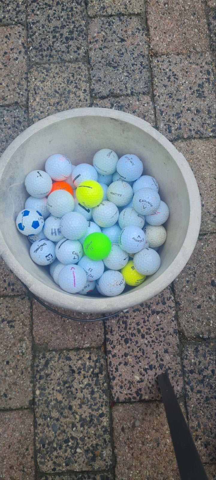 gebruikte golfballen, Sport en Fitness, Ophalen, Gebruikt, Bal(len), Overige merken