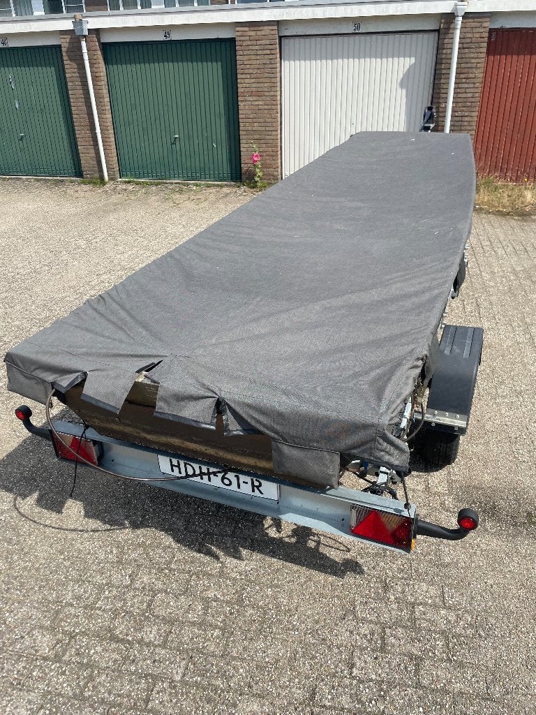 Dekzeil op maat voor aluminium platbodem type 1436, Ophalen, Zo goed als nieuw, Overige typen