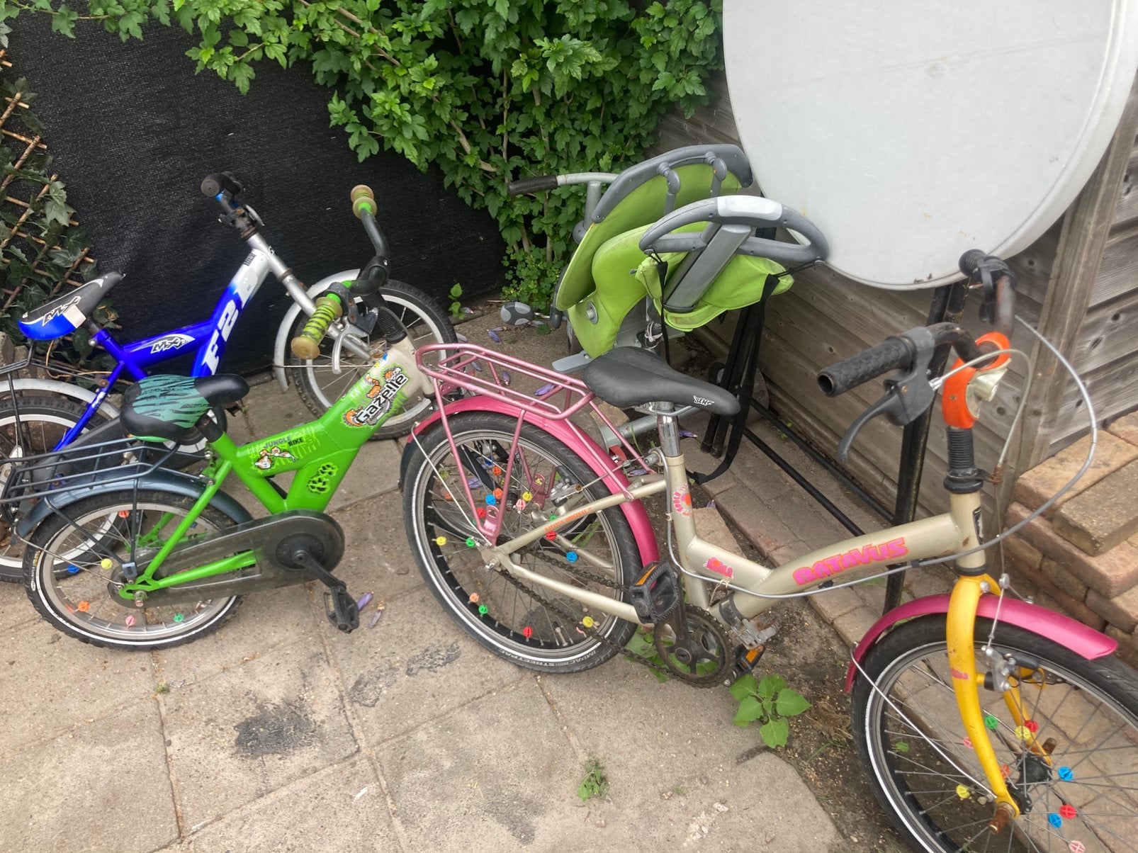 4 kinderfietsen Oa Gazelle & batavus, Fietsen en Brommers, Fietsen | Tandems, Ophalen, Minder dan 10 versnellingen, Gebruikt, Minder dan 49 cm