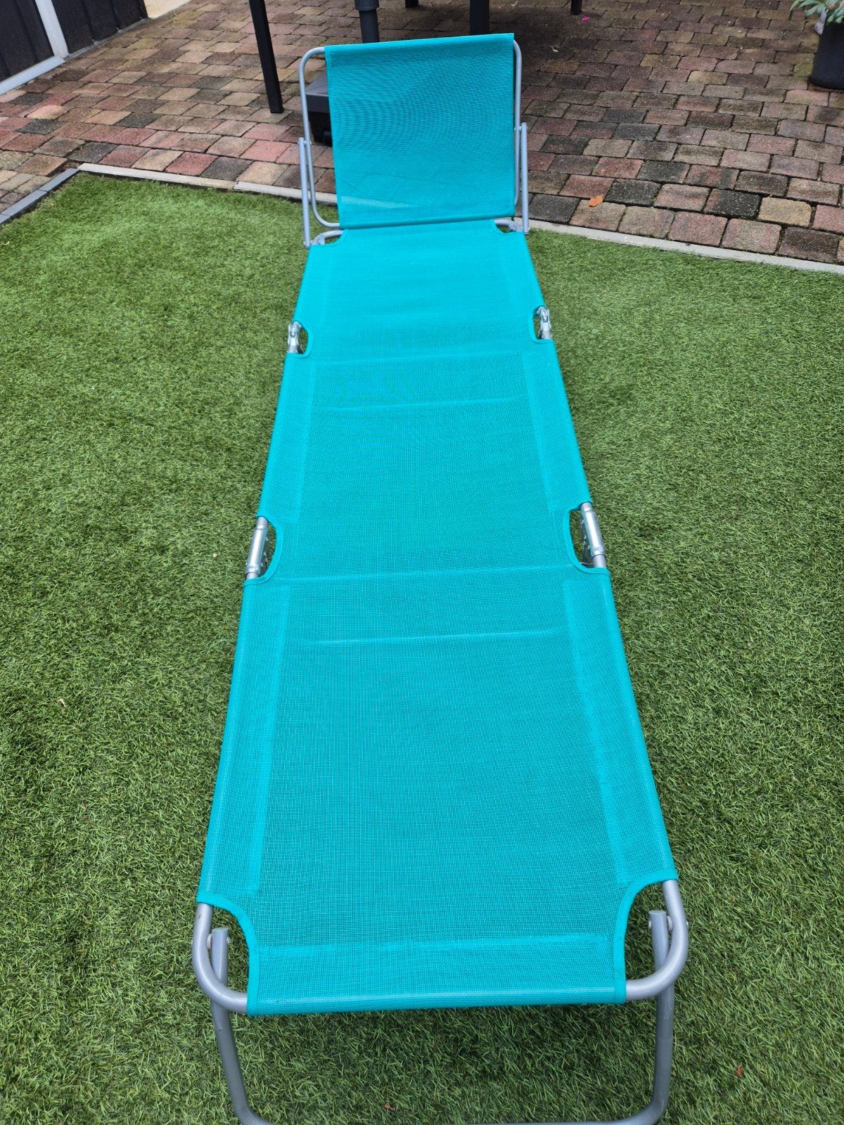strand ligstoel/bed, Ophalen, Zo goed als nieuw, Aluminium